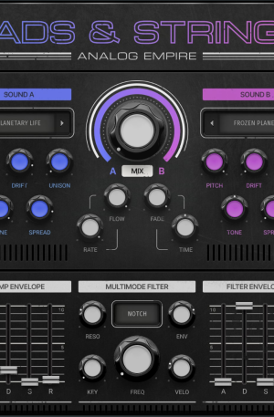 Melda Analog Empire: Pads and Strings