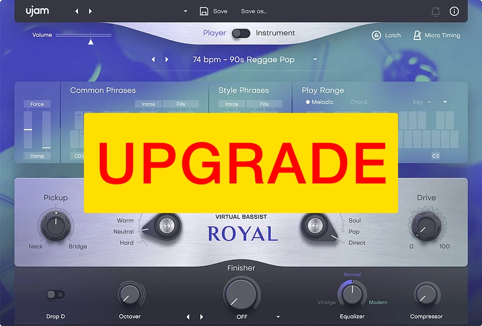 UJAM Upgrade ROYAL 2
