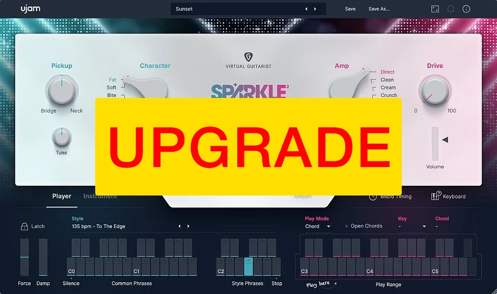 UJAM Upgrade SPARKLE 2