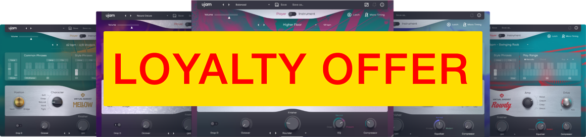 UJAM Bassist Bundle Loyalty Offer