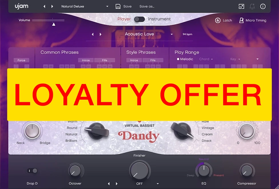 UJAM DANDY Loyalty Offer