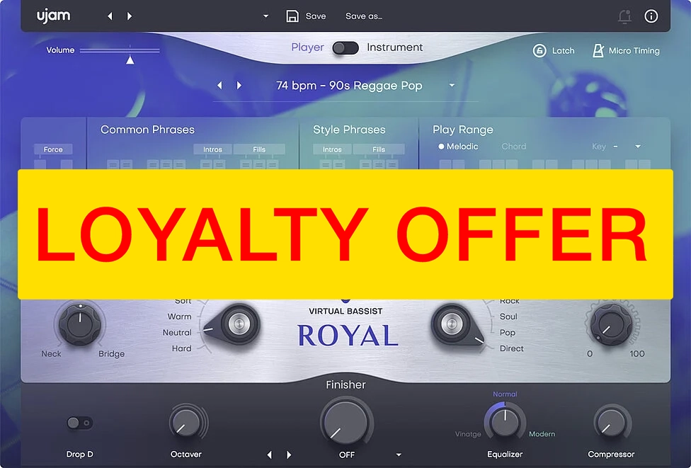 UJAM ROYAL 2 Loyalty Offer