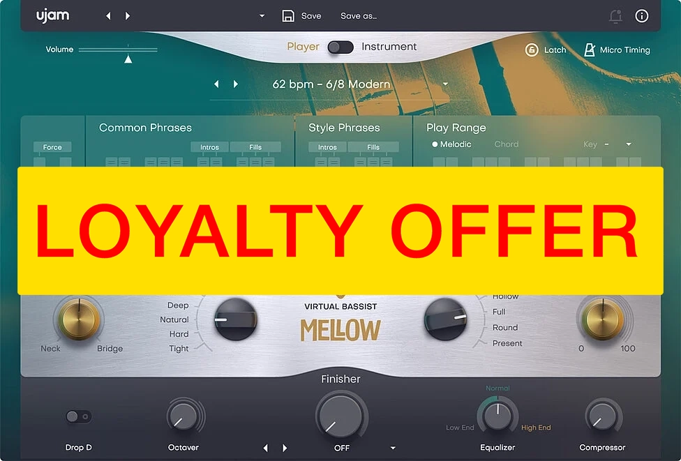 UJAM MELLOW 2 Loyalty Offer