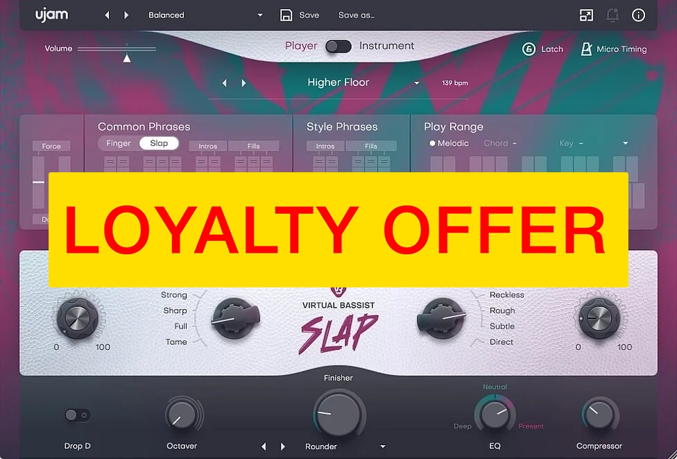 UJAM SLAP Loyalty Offer