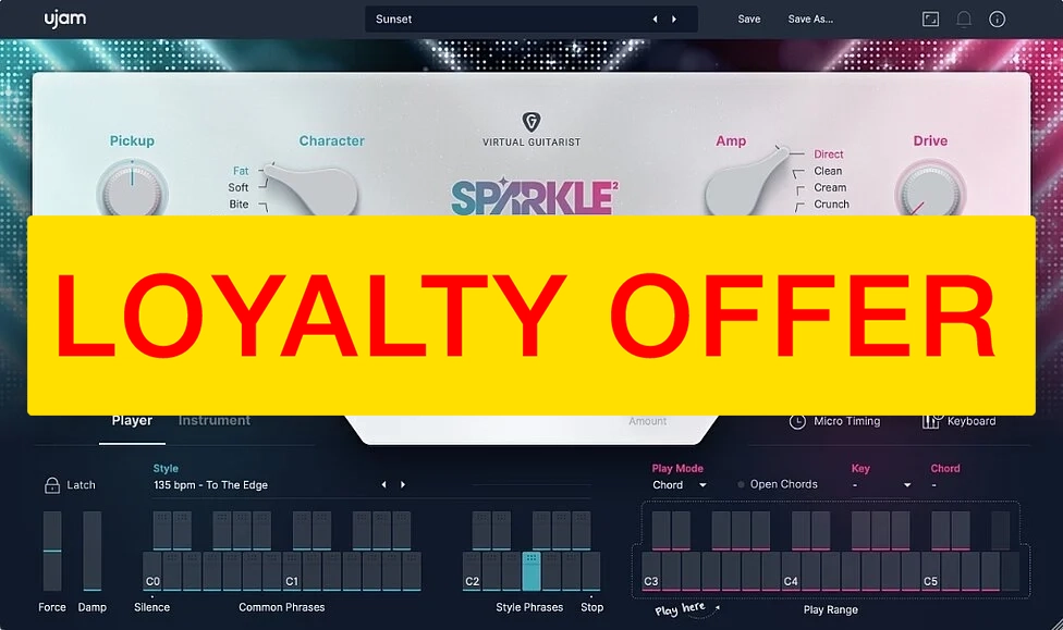 UJAM SPARKLE 2 Loyalty Offer