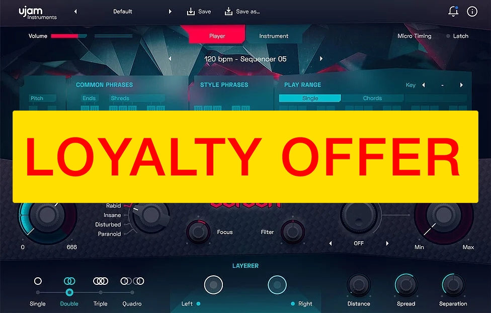 UJAM CARBON Loyalty Offer