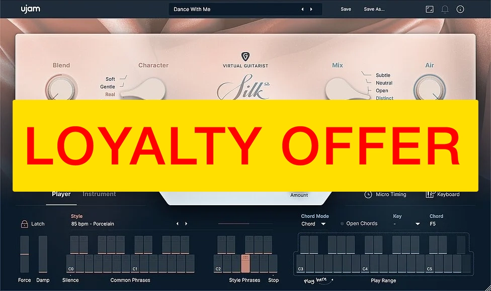 UJAM SILK 2 Loyalty Offer