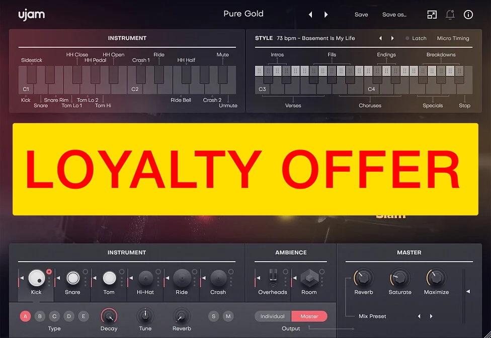 UJAM DEEP Loyalty Offer