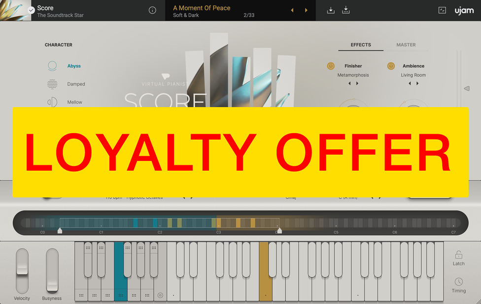 UJAM SCORE Loyalty Offer