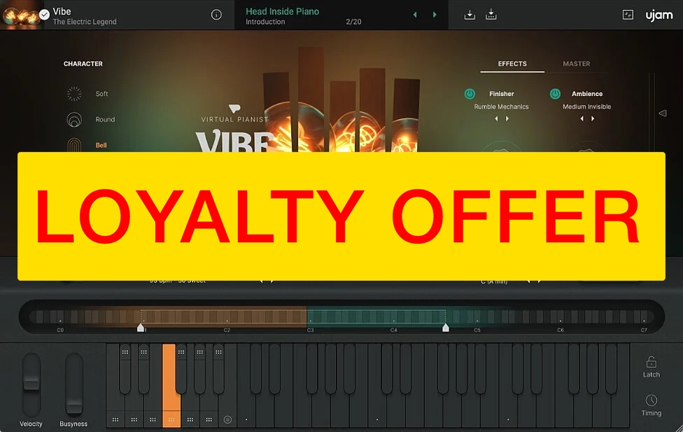 UJAM VIBE Loyalty Offer