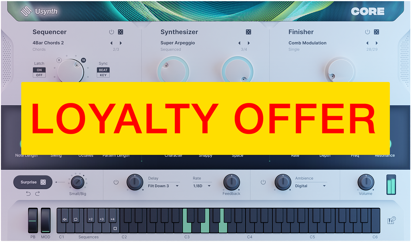 UJAM CORE Loyalty Offer