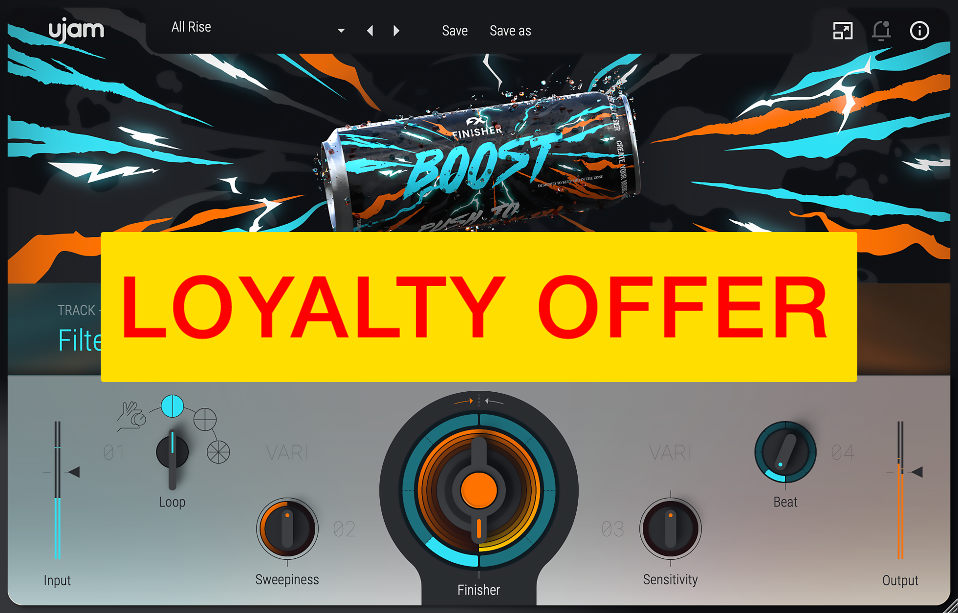 UJAM BOOST Loyalty Offer