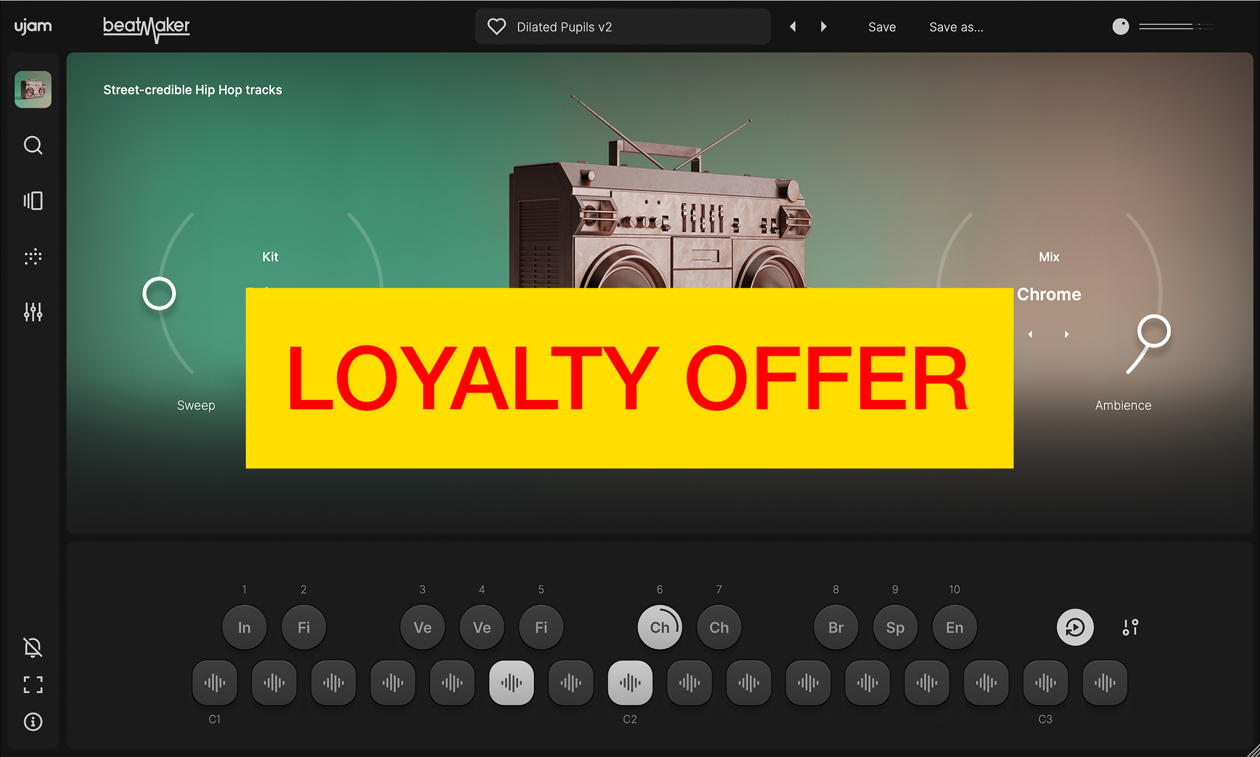 UJAM DOPE 2 Loyalty Offer