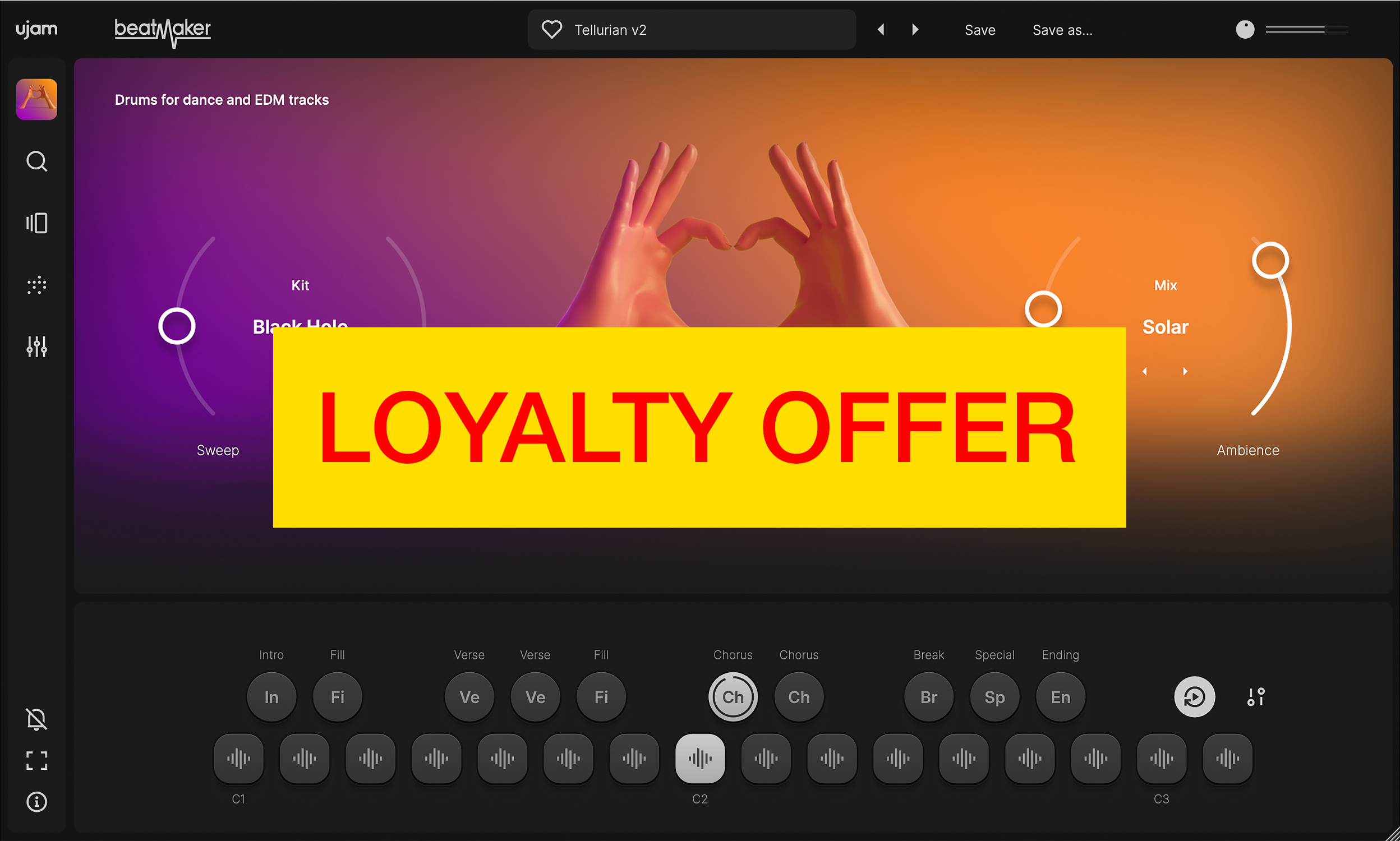 UJAM EDEN 2 Loyalty Offer