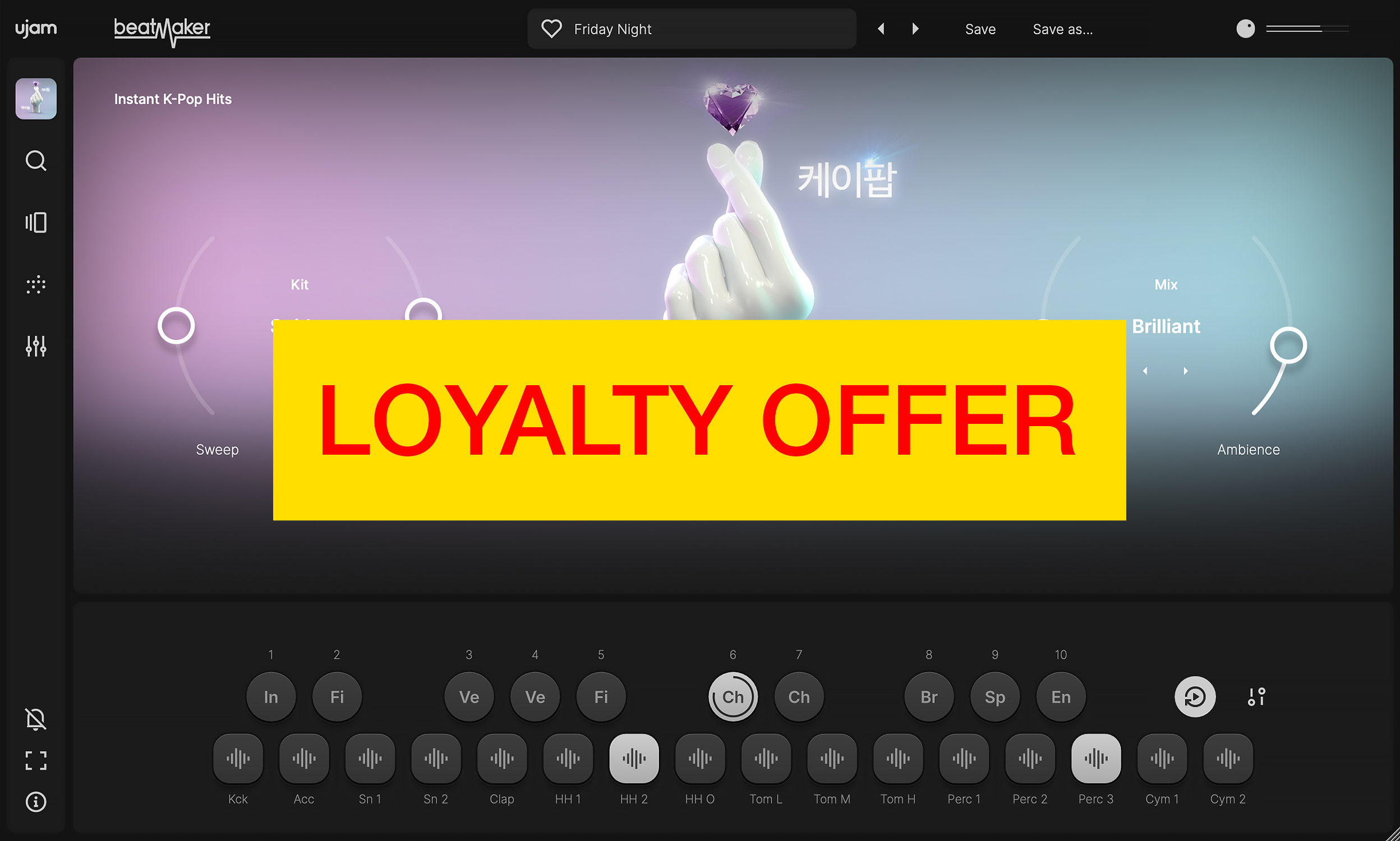 UJAM IDOL Loyalty Offer