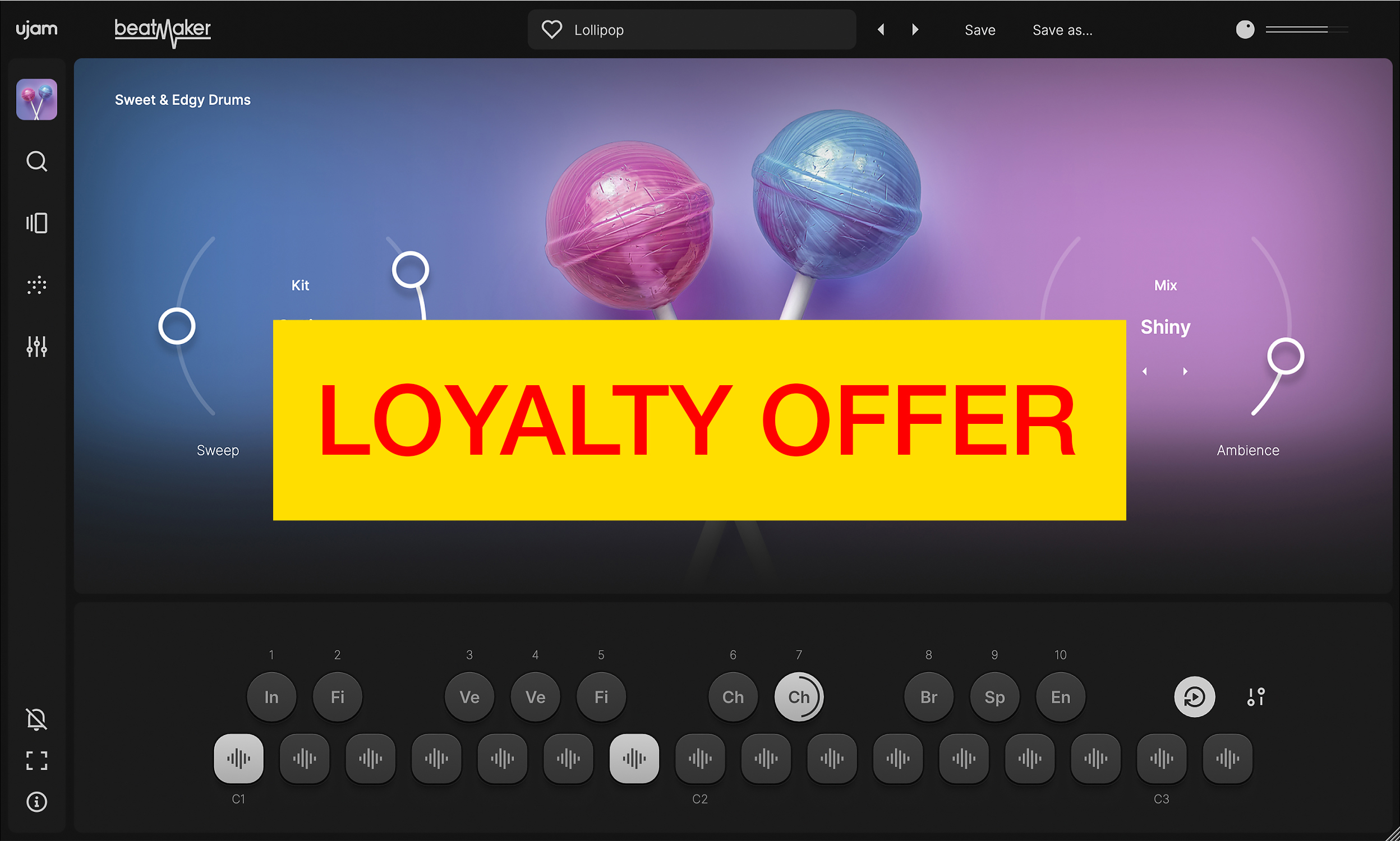 UJAM KANDY Loyalty Offer