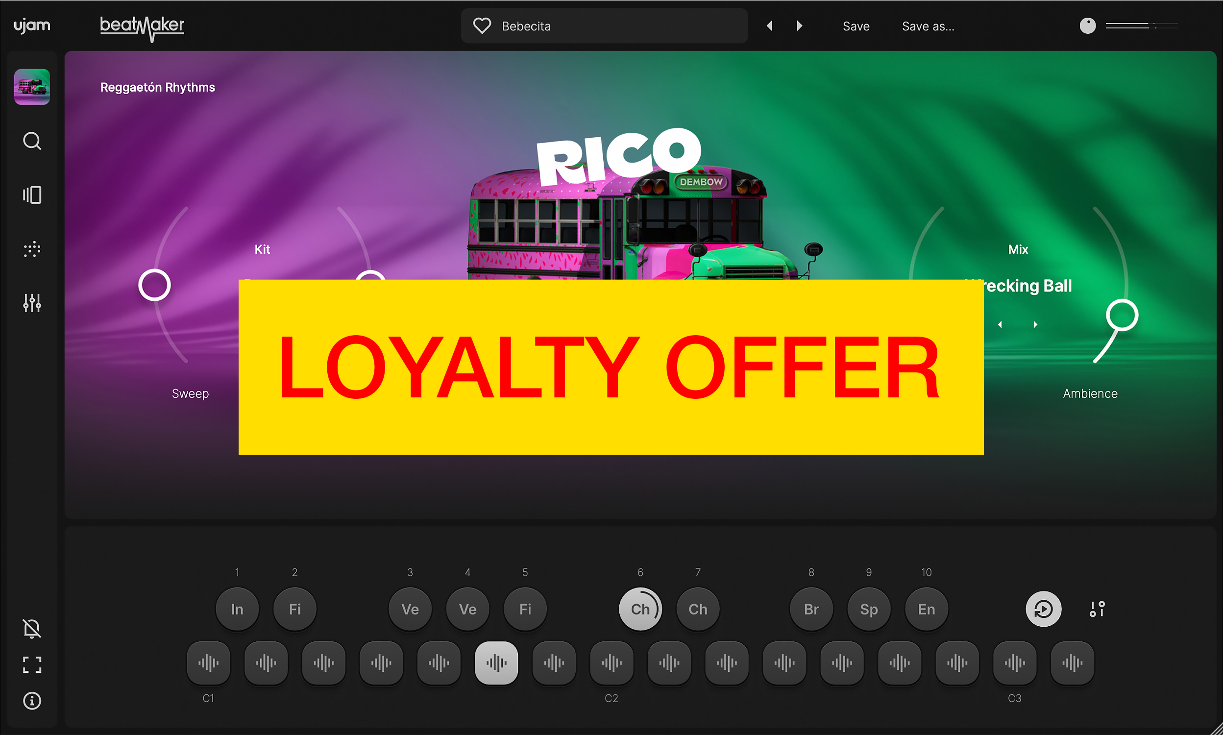UJAM RICO Loyalty Offer