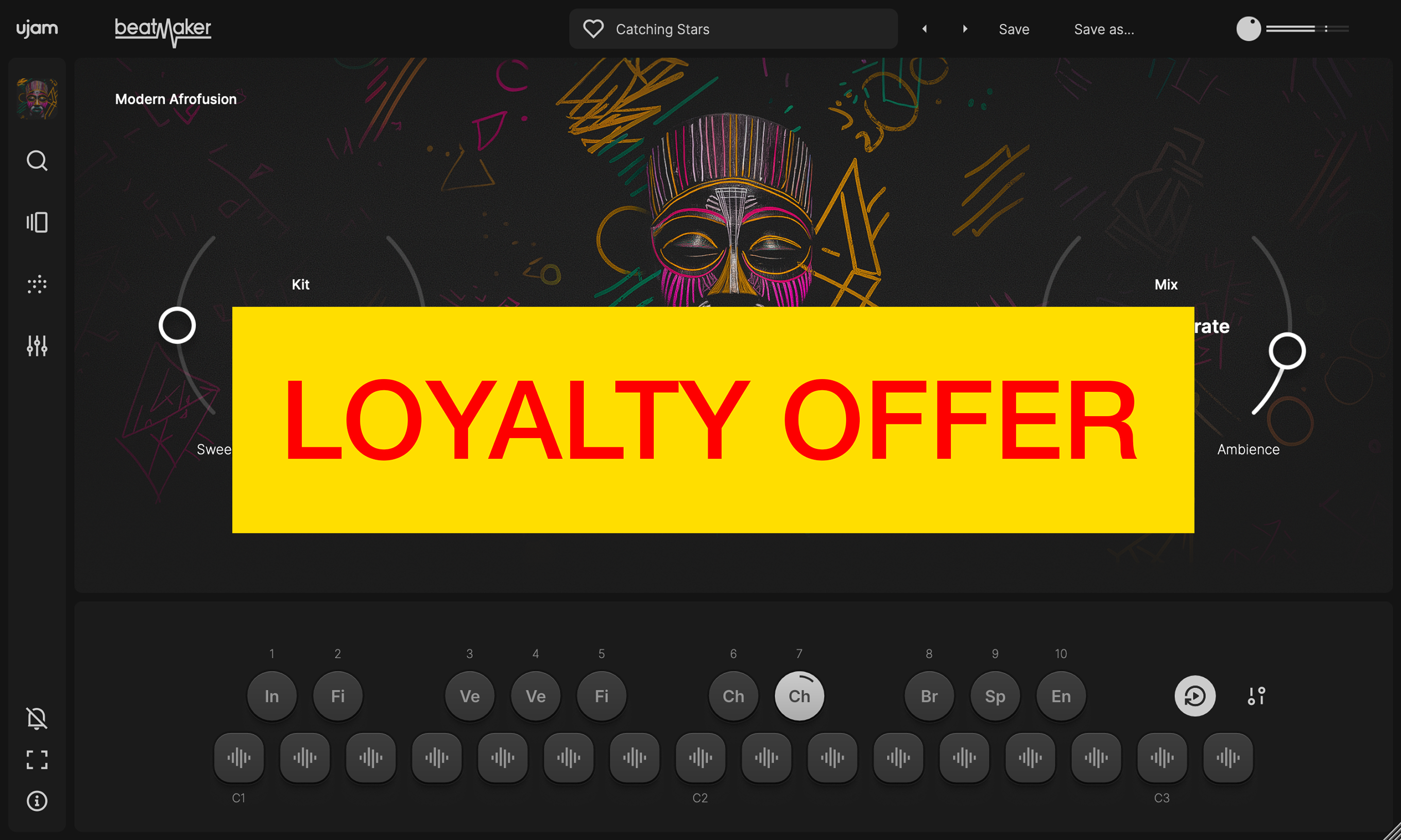 UJAM KAYA Loyalty Offer