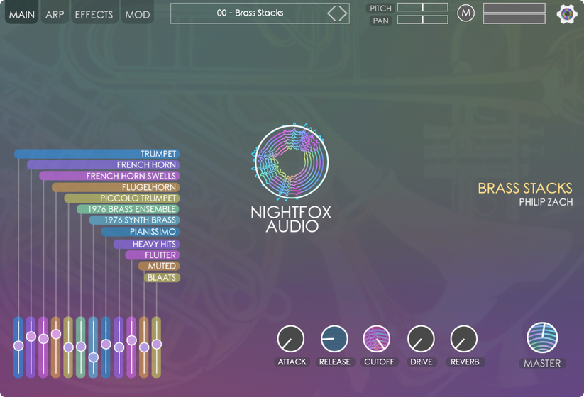 Nightfox Audio Brass Stacks