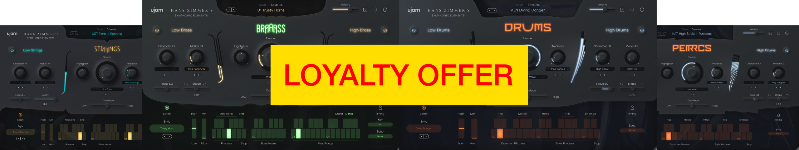 UJAM Symphonic Elements Bundle Loyalty Offer