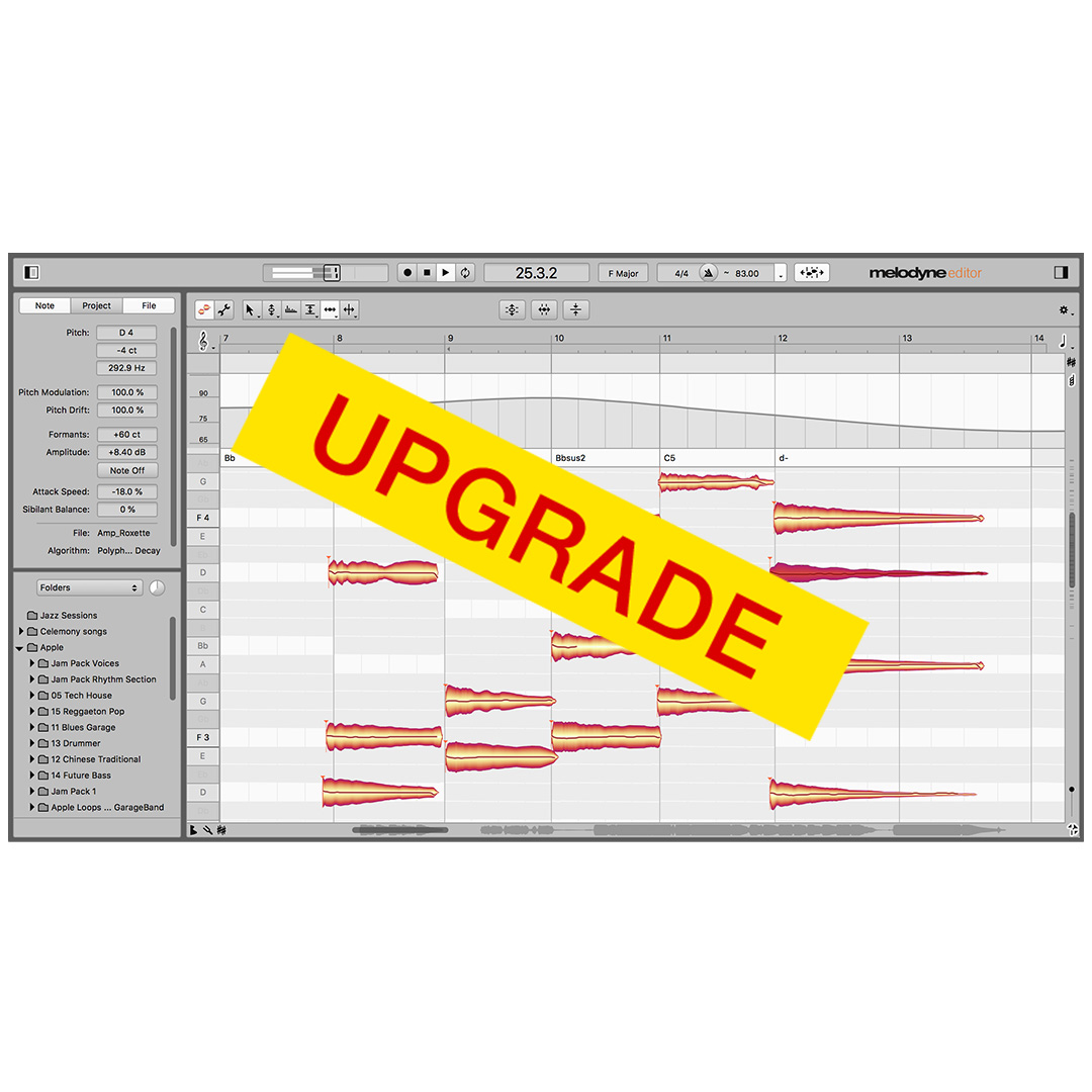 Melodyne 5 Editor < Essential