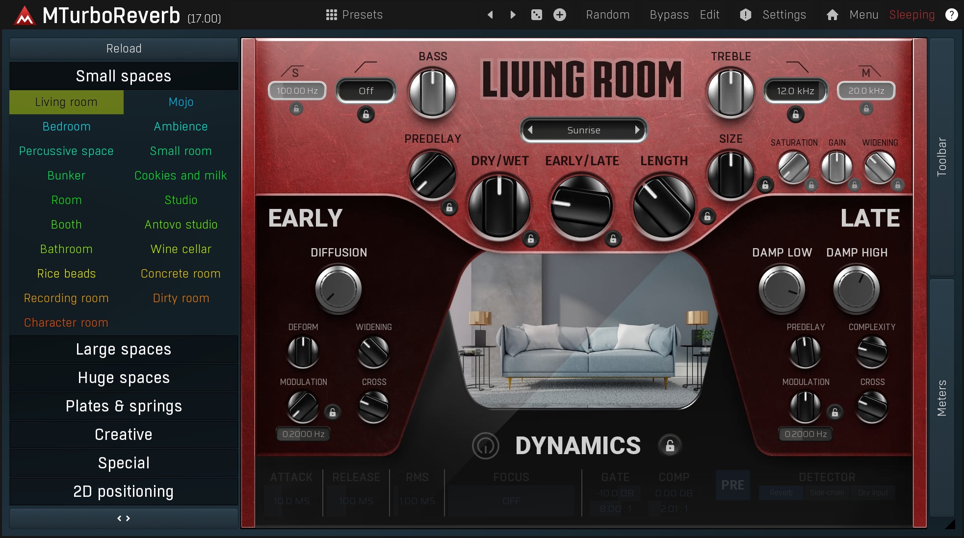 Melda MTurboReverbLE