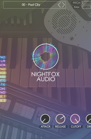 Nightfox Audio Pad City
