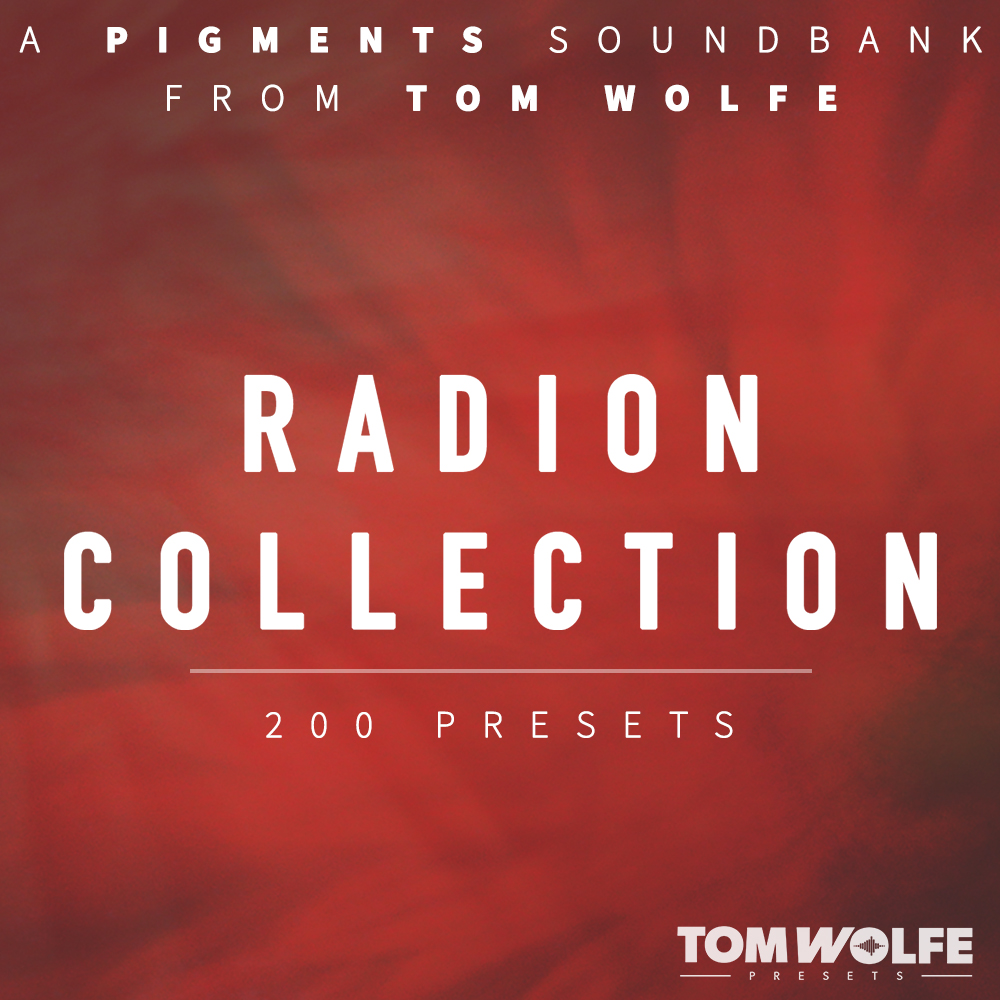 Tom Wolfe Radion Collection for Pigments