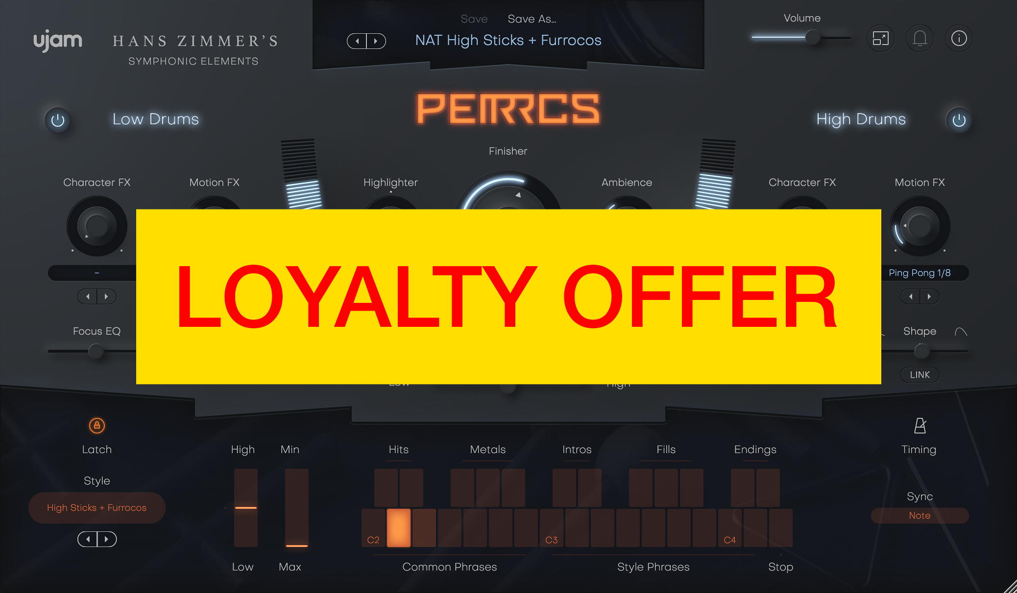 UJAM PERRCS Loyalty Offer