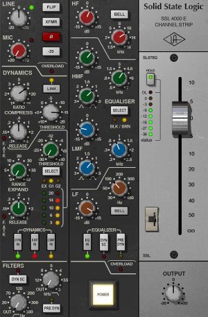 UAD SSL 4000 E Channel Strip