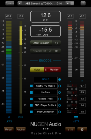 NUGEN Mastercheck UPG