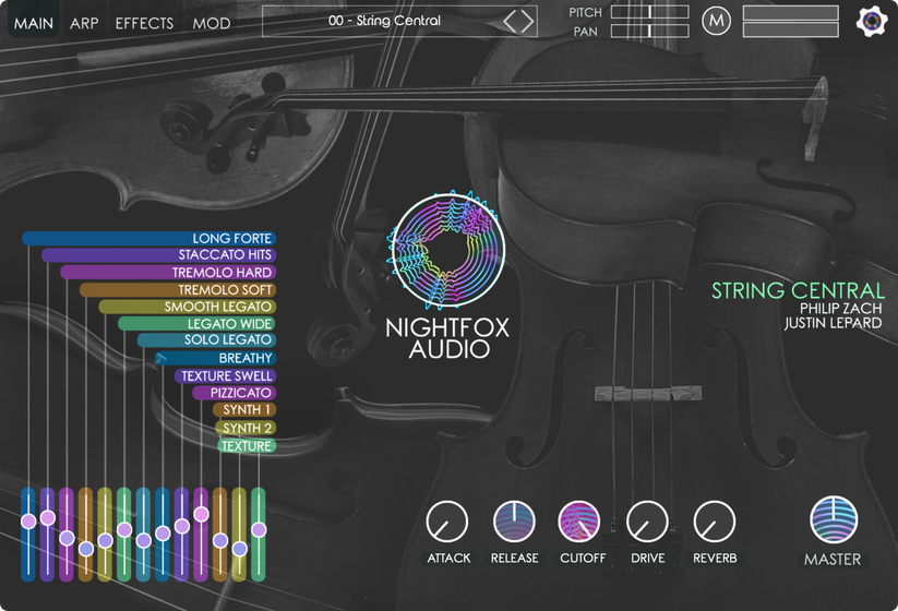 Nightfox Audio String Central