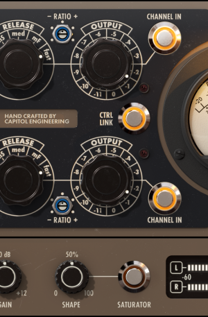 UAD Capitol Mastering Compressor