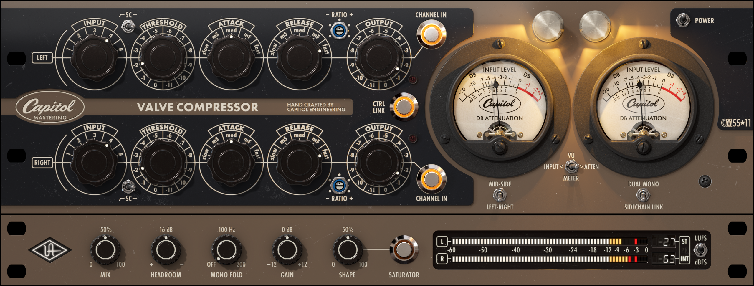 UAD Capitol Mastering Compressor