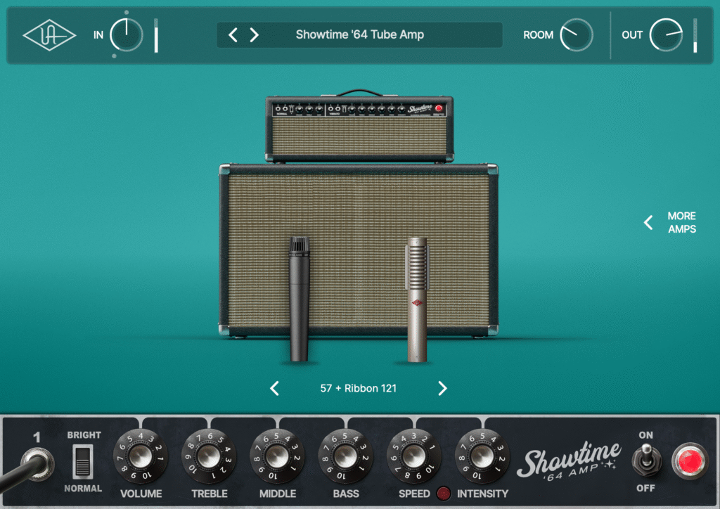UAD Showtime ’64 Tube Amp