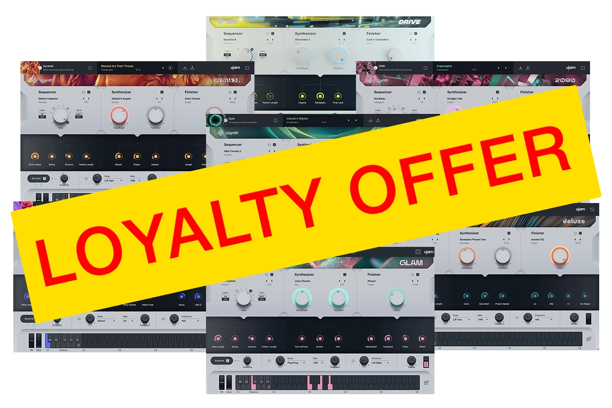 UJAM Usynth Bundle Loyalty Offer