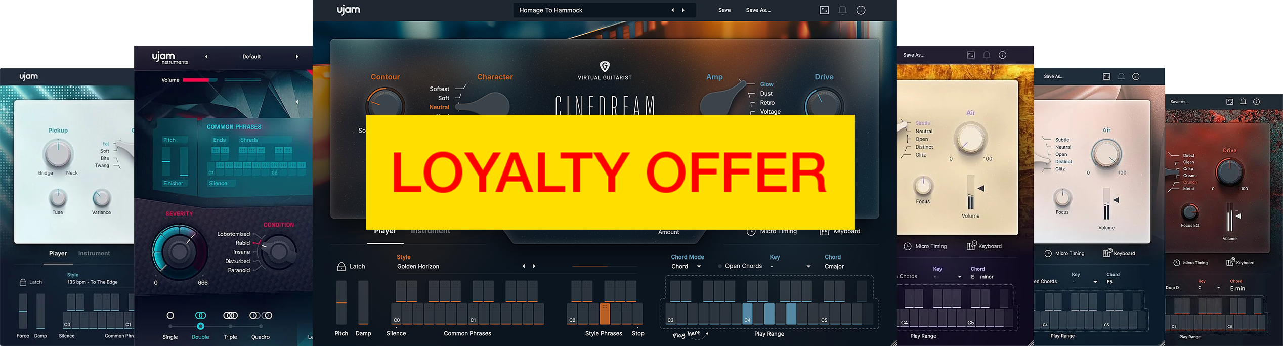 UJAM Virtual Guitarist Bdl Loyalty Offer