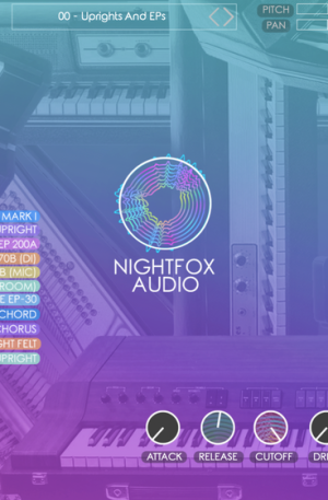 Nightfox Audio Uprights and EPs