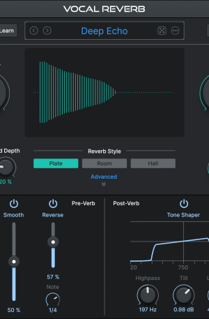 Auto-Tune Vocal Reverb