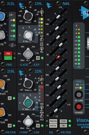 UAD API Vision Channel Strip Collection