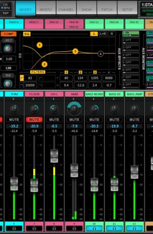 Waves eMotion LV1 Live Mixer – 32 St Ch.