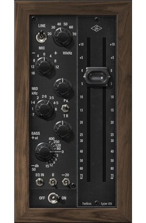 UAD Helios Type 69 Preamp and EQ Collect