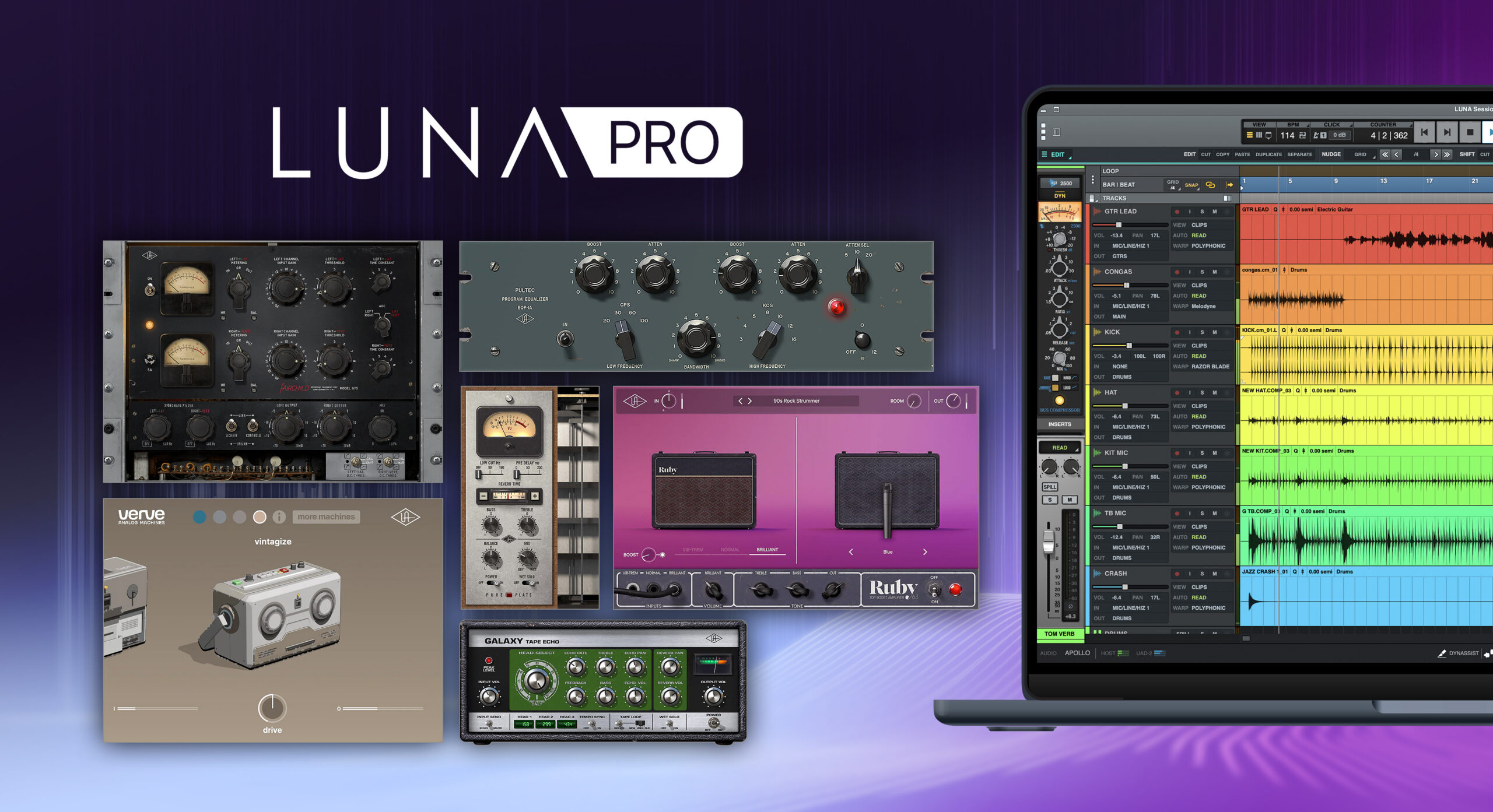 UAD LUNA Pro Bundle 2