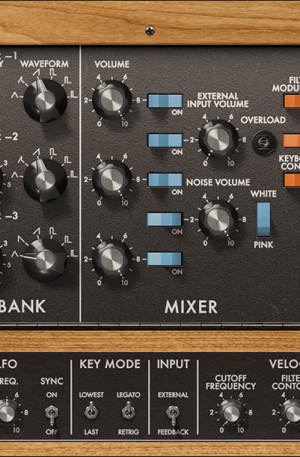 UAD Moog Minimoog