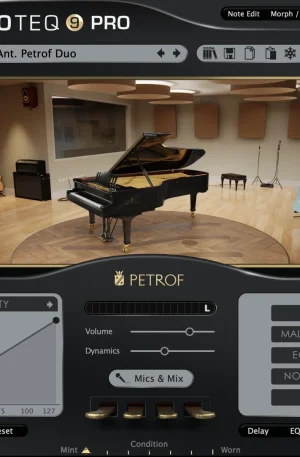 Pianoteq PETROF Grand Piano Collection