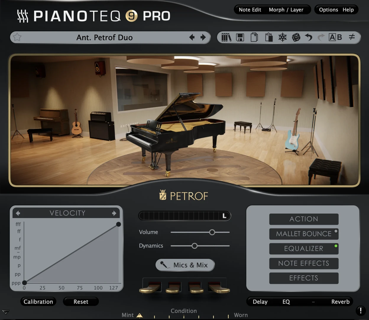 Pianoteq PETROF Grand Piano Collection