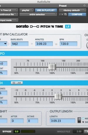 Serato Pitch 'n Time LE