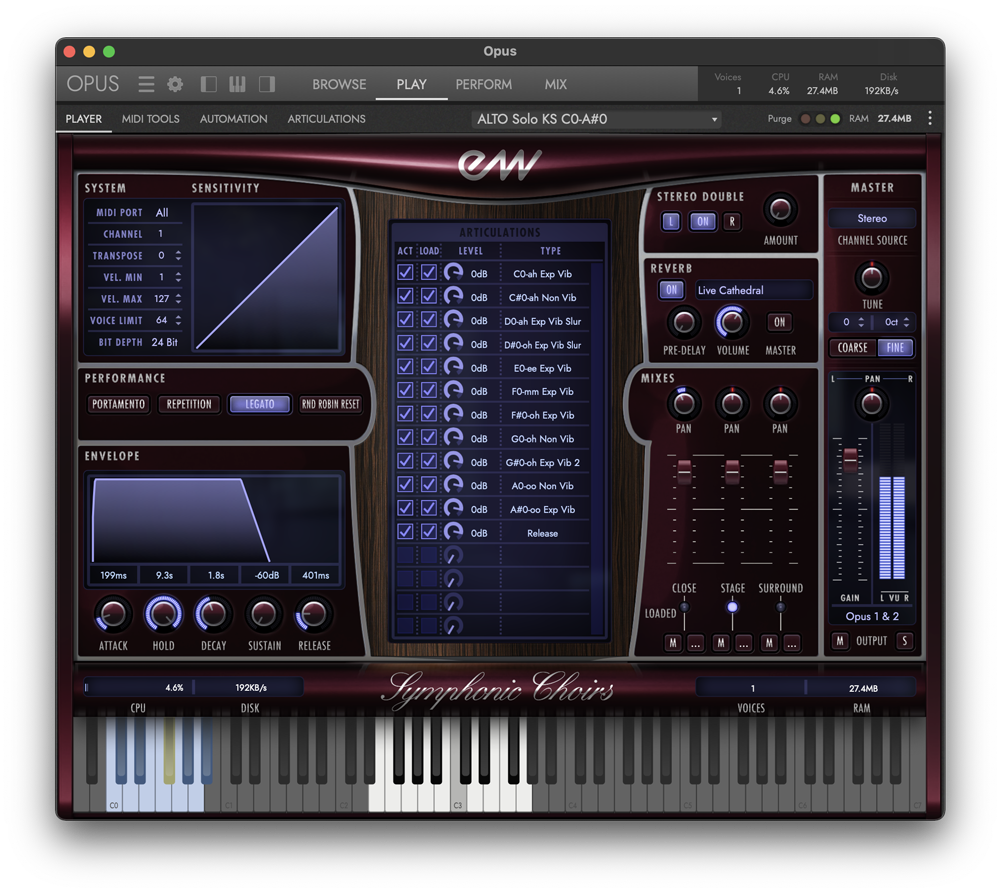 SYMPHONIC CHOIRS PLATINUM PLUS