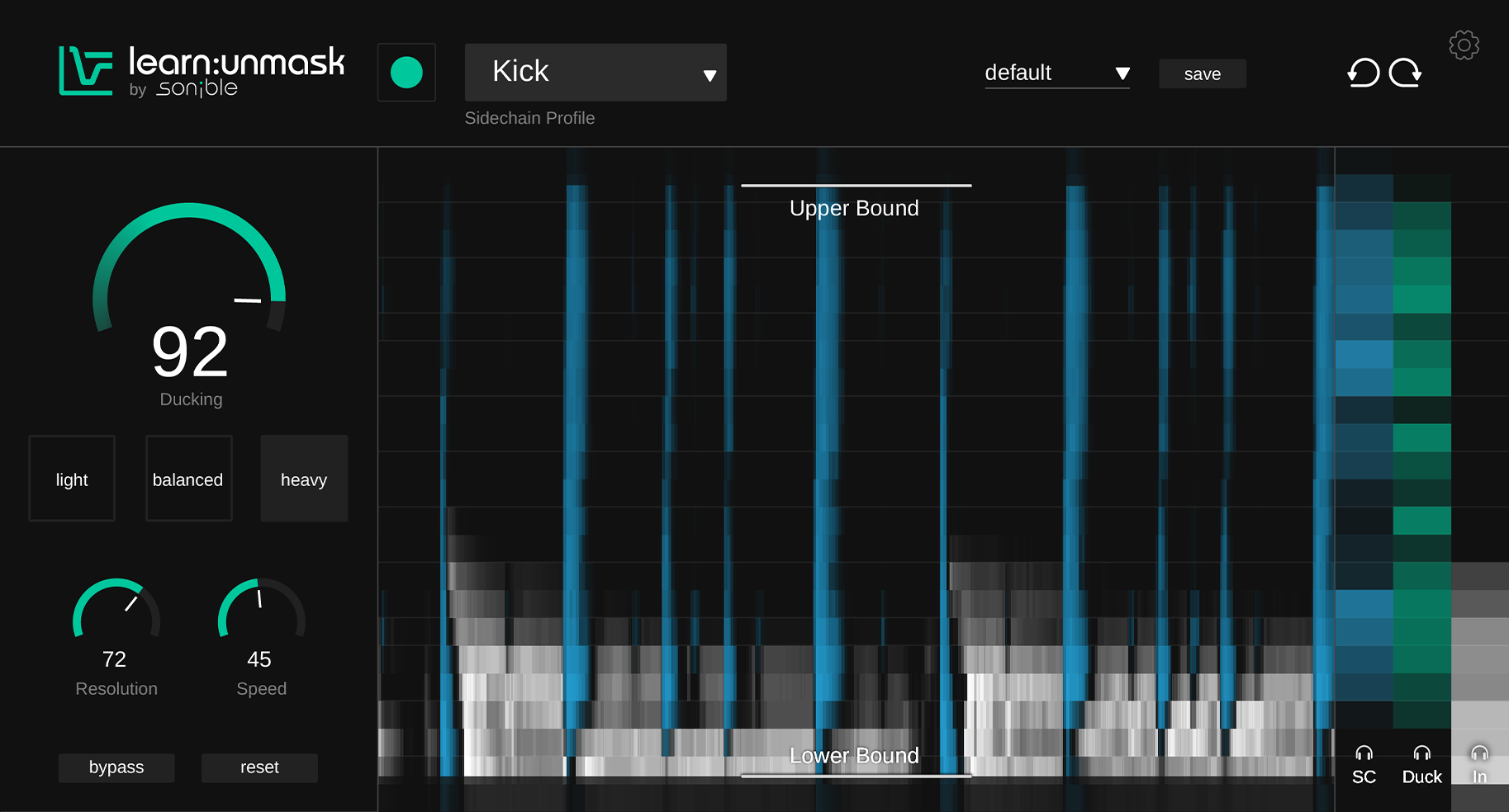 Sonible learn:unmask