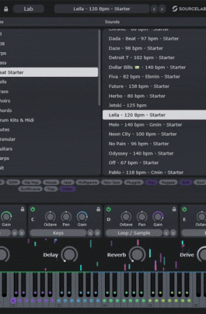 Initial Audio SourceLab
